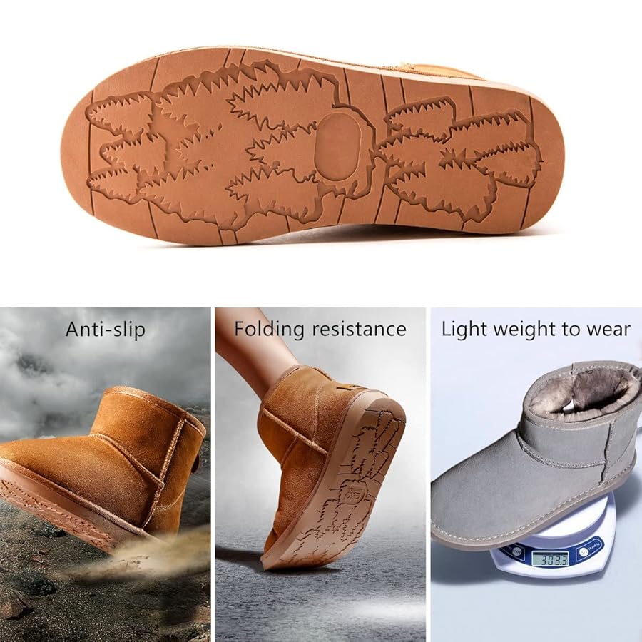Amazon.com | ZGR Women's Classics Winter Snow Boots Cow